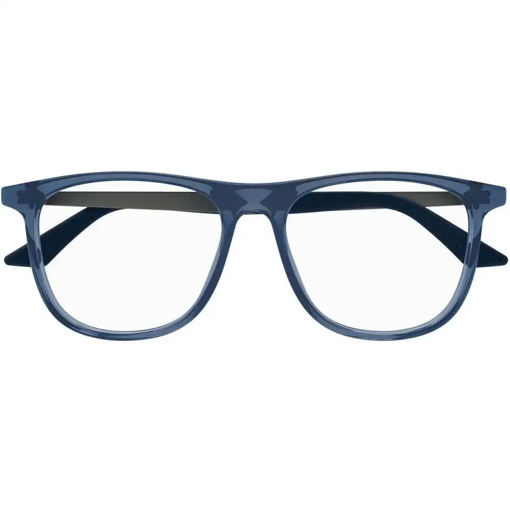 NWT Mont Blanc MB0332o-003 Gray Square 55mm Glasses